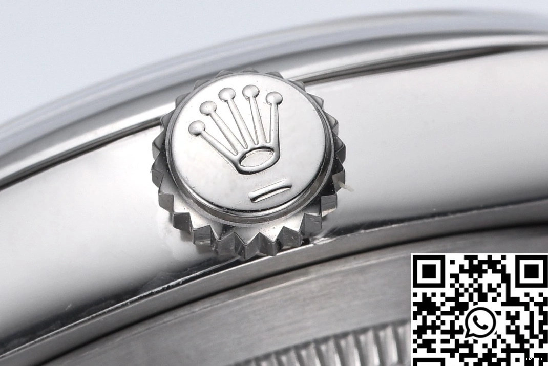 M124300-0002 41MM Dial Oyster Clean Rolex Perpetual Black Factory 0404